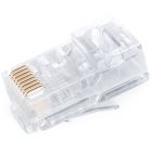  - Коннектор RJ-45 8P-8C CAT5e, для одножильного и многожильного кабеля ELETEC (RJ-45 8P-8C CAT5e)