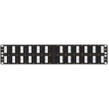 NIKOMAX NMC-RP48UD2-AN-2U-BK