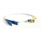 Hyperline FC-D2-9A1-SC/UR-ST/UR-H-1M-LSZH-WH