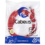 Cabeus PC-UTP-RJ45-Cat.5e-3m-RD