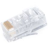 Коннектор RJ-45 8P-8C CAT5e, для одножильного и многожильного кабеля ELETEC (RJ-45 8P-8C CAT5e)