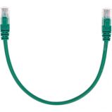 Патч-корд U/UTP REXANT категория 5e, RJ45-RJ45, неэкранированный, 26AWG, LSZH, зеленый, 0.3 м (02-0106-03)