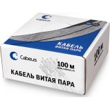 Cabeus UTP-4P-Cat.5e-SOLID-GY-LIGHT-100